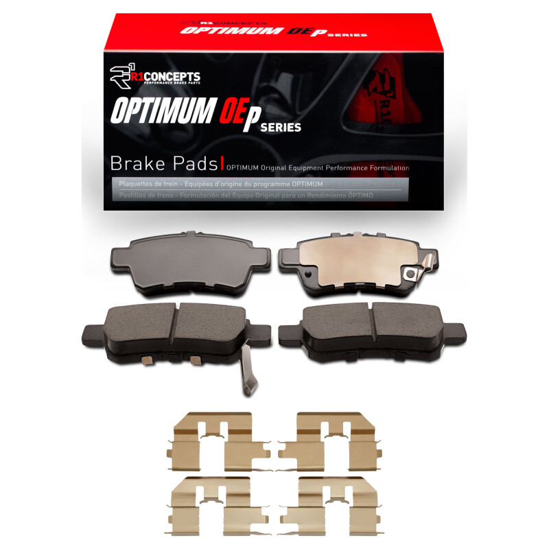 Honda Odyssey Brake Pads - Rear - R1 Concepts - Optimum OE - `05-`10